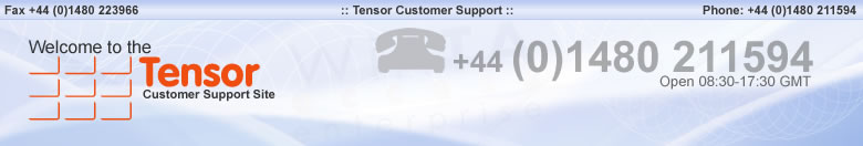 Tensor Customer Support